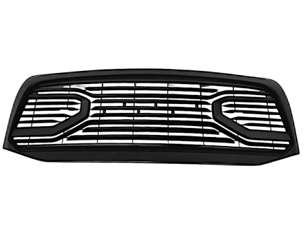 WM220079 Wmax (Grelha de proteção em preto mate/preto brilhante para Dodge Ram DR 2006-2008)