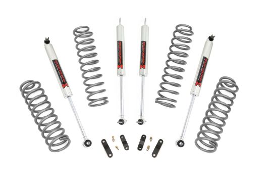 67940 Rough Country (2.5 INCH LIFT KIT | COILS | M1 | JEEP WRANGLER JK 2WD/4WD (07-18))