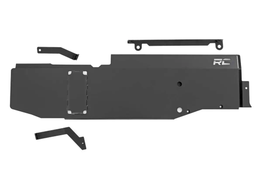10608 Rough Country (Jeep Engine + Transfer Case + Gas Tank Skid Plate System (18-20 JL Unlimited | 3.6L))
