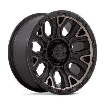 D82420908450 Fuel (Wheel Fuel D824 Traction 20X9 6X139.7 1mm Matte Black With Double Dark Tint)