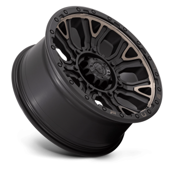 D82420908450 Fuel (Wheel Fuel D824 Traction 20X9 6X139.7 1mm Matte Black With Double Dark Tint)
