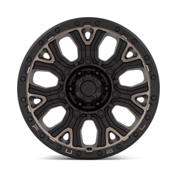D82420908450 Fuel (Wheel Fuel D824 Traction 20X9 6X139.7 1mm Matte Black With Double Dark Tint)
