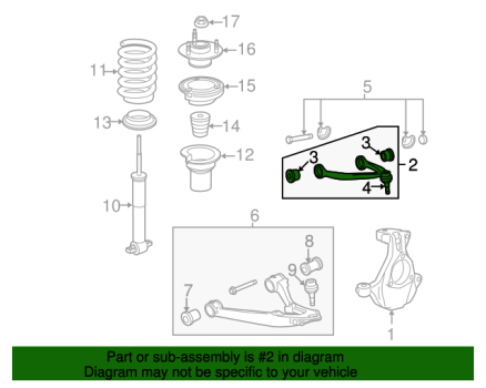 25812726 GM (CONTROL ARM)