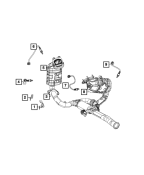 5149180AB Mopar (SENSOR, OXYGEN)