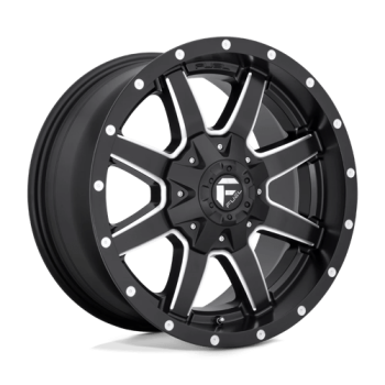 D53822208247 Fuel (D538 22X12 8X6.5 MT-BLK-MIL -44MM)