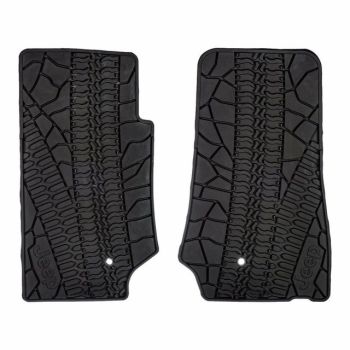82210164AC Mopar (Front Mat Kit - Black 10th Anniversary Edition)