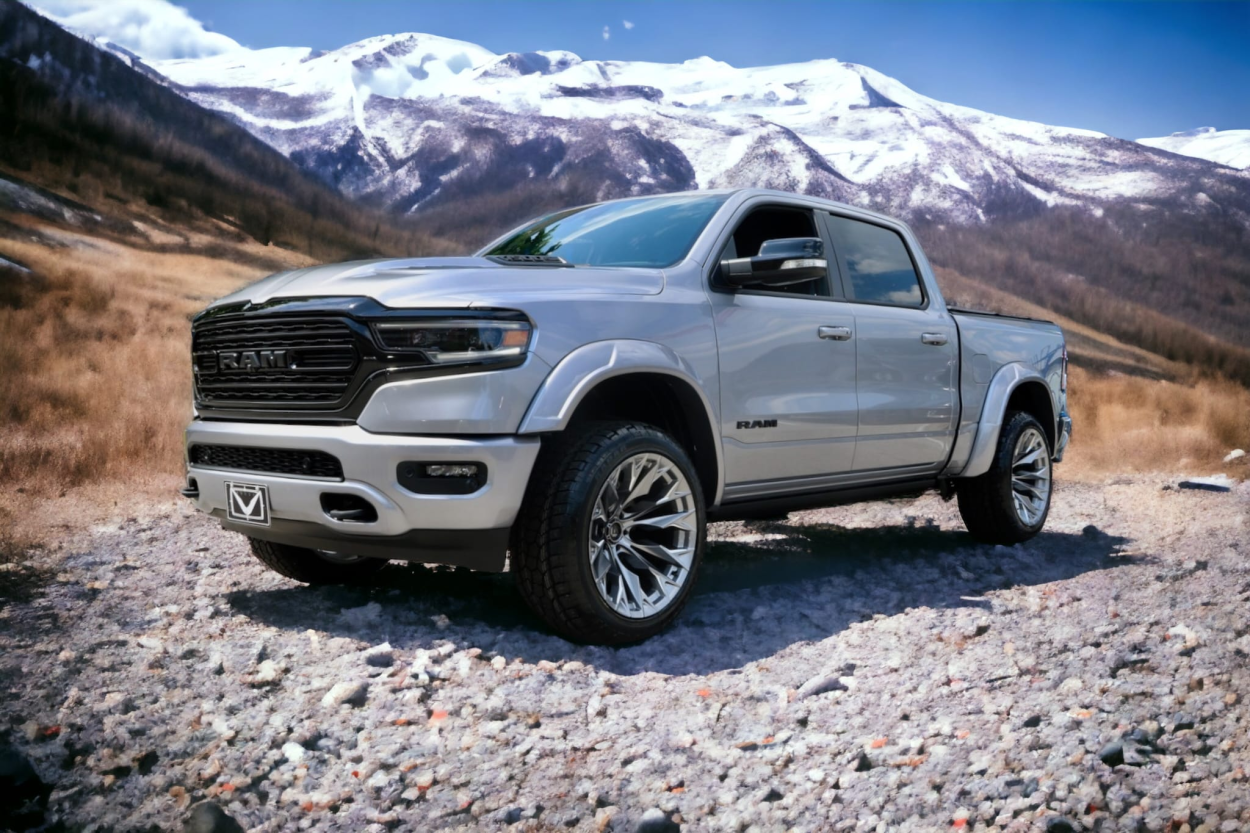 Ram 1500 DT Limited Night Edition BILLET 2 Step Cerchi Fuel Flame Neri by Vallistore