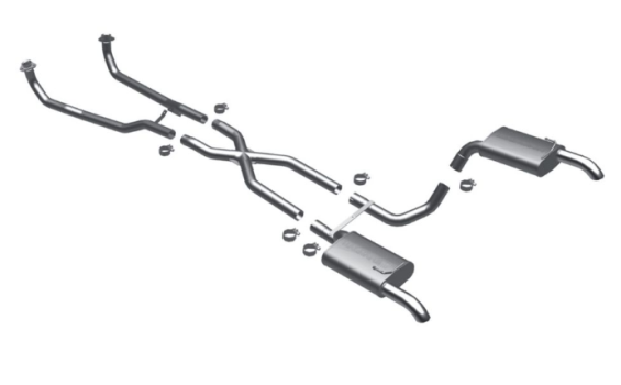 16842 Magnaflow (SYSTEM STREET CROSSMEMBER-BACK CHEVROLET)