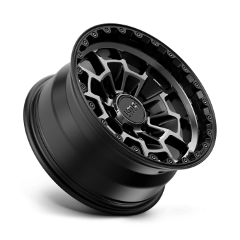 KM71878550400 KMC Wheels (KM718 Summit 17X8.5 5X127 0mm Satin Black With Gray Tint)