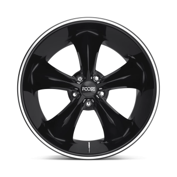 F10418806545 Foose (F104 18X8 5X4.5 GL-BLK-MIL 01MM)