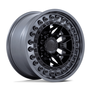 BR008MA18906800 Black Rhino (Alpha 18X9 6X139.7 0mm Matte Black With Gunmetal Lip)