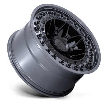 BR008MA18906800 Black Rhino (Alpha 18X9 6X139.7 0mm Matte Black With Gunmetal Lip)