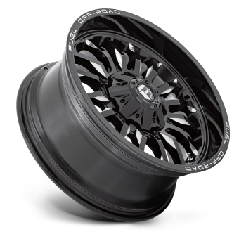 D79522209847 Fuel (Wheel Fuel Arc  Nero opaco lavorato 22X12 -44 mm Offset)