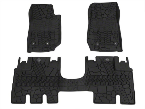 82213860 Mopar (All-Weather Floor Mats Kit (Front, Rear))