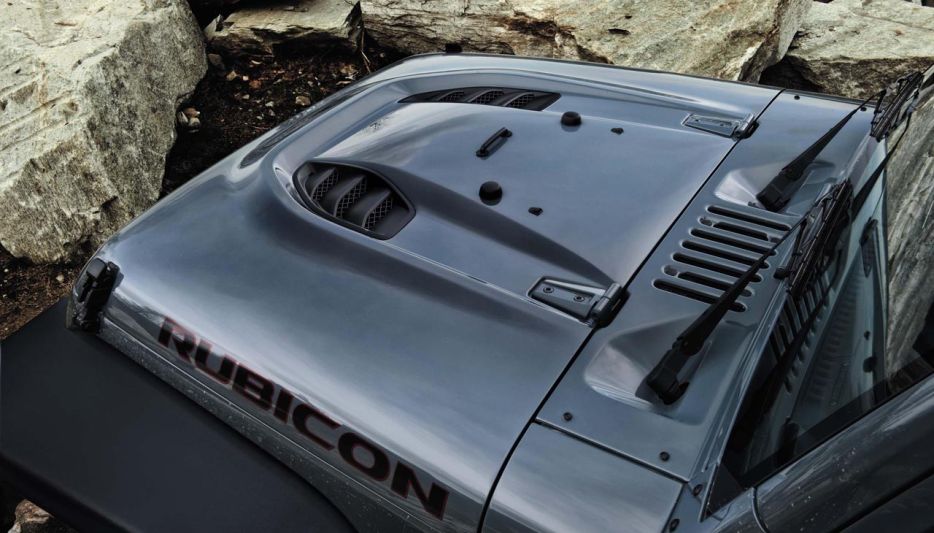 Cofano Jeep Wrangler JK Rubicon Decimo 10th Anniversario Edition