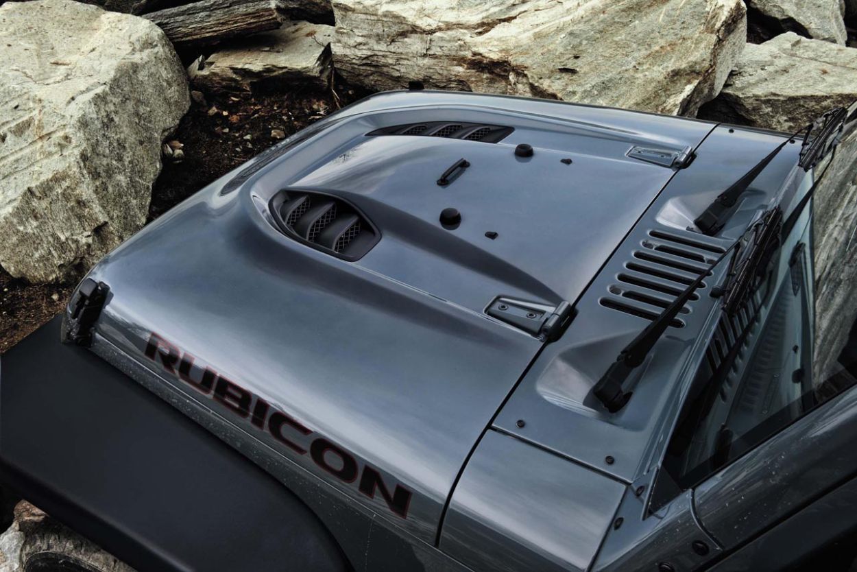 Cofano Jeep Wrangler JK Rubicon Decimo 10th Anniversario Edition