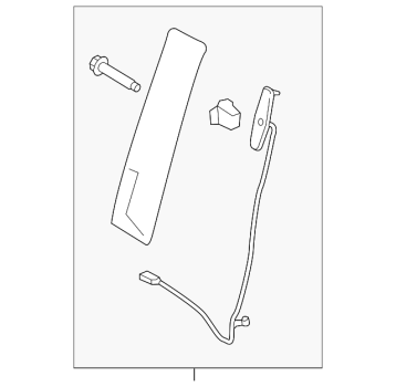 FL3Z1520555SF Ford (DOOR APPLIQUE)
