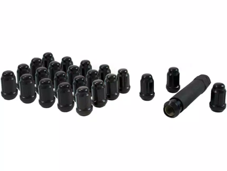 K6CS-12125BGR Gorilla (Set 24 Bulloni Ruota design stretto Neri (12x1.25mm))