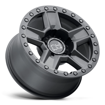 1785RVN355127M71 Black Rhino (Ravine 17X8.5 5X127 35mm Matte Black)
