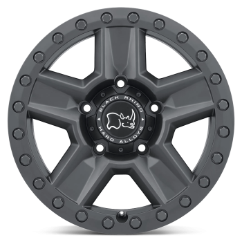 1785RVN355127M71 Black Rhino (Ravine 17X8.5 5X127 35mm Matte Black)