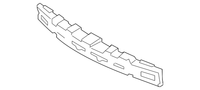 4R3Z17C882AA Ford (Isolator Assembly Bumper Bar)