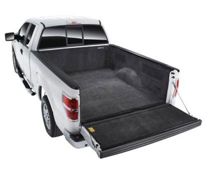 BRT02SBK Bedrug (BED LINER; CLASSIC; DROP IN; UNDER BED RAIL; DARK GRAY; CARPET-LIKE POLYPROPYLENE; TAILGATE LINER INCLUDED)