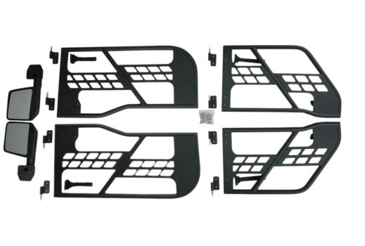 OTJW185587 Off Trucks (Half Doors Tubular Off Trucks for Jeep Wrangler JK 4 Doors)