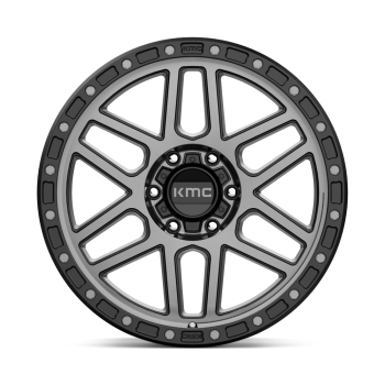KM54429068418 KMC Wheels (Cerchio KMC Mesa Nero satinato e lucido 20X9 +18 Offset)