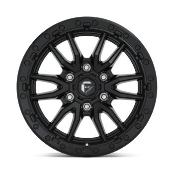 D67917908445 Fuel (Cerchio Fuel Rebel Nero opaco 17X9 -12 Offset)