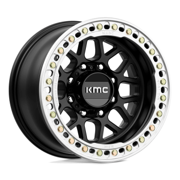 KM23579080738N KMC Wheels (KM235 17X9 8X6.5 S-BLK -38MM)