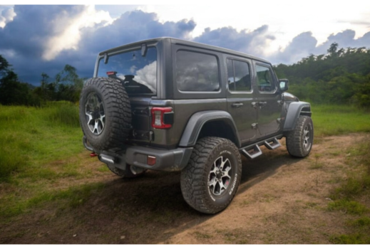 OTJL22001 Off Trucks (Metallic Side Stepped Footboards (4 Doors))