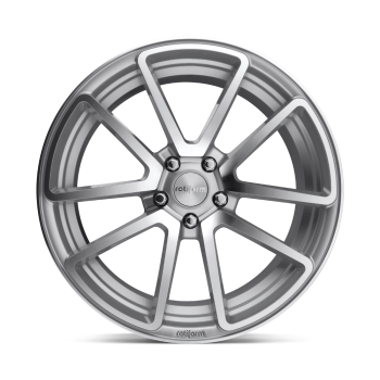 R1201985F8+45 Rotiform (R120 19X8.5 5X112 GL-SLVR-MACH 45MM)
