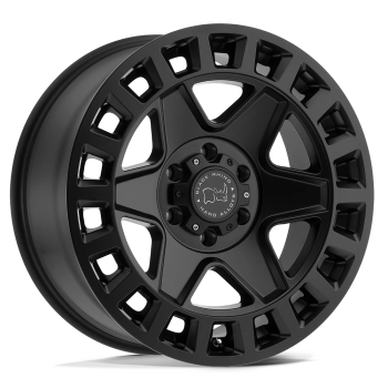 1780YRK355120M76 Black Rhino (York 17X8 5X120 35mm Matte Black)