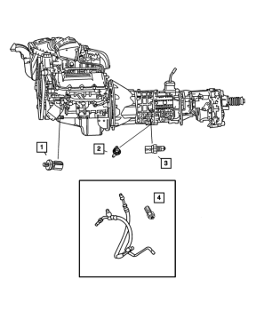 56031005AB Mopar (OIL PRESSURE SENDER / SWITCH)