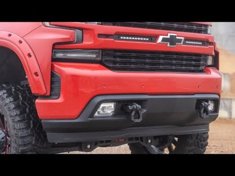 RS147 Rough Country (TOW HOOK BRACKETS | CHEVY SILVERADO 1500 2WD/4WD (2019-2024))