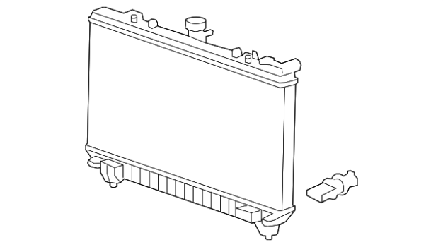 92218353 GM (Radiator Assembly)