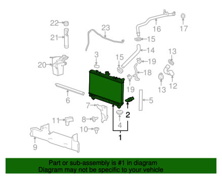 92218353 GM (Radiator Assembly)