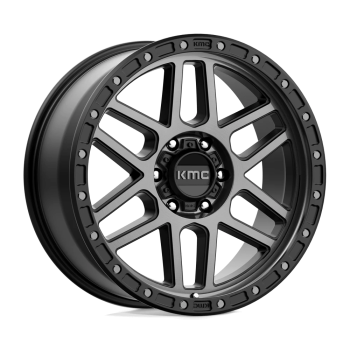 KM54429068418 KMC Wheels (Cerchio KMC Mesa Nero satinato e lucido 20X9 +18 Offset)