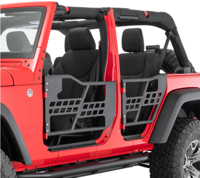 OTJW185587 Off Trucks (Half Doors Tubular Off Trucks for Jeep Wrangler JK 4 Doors)