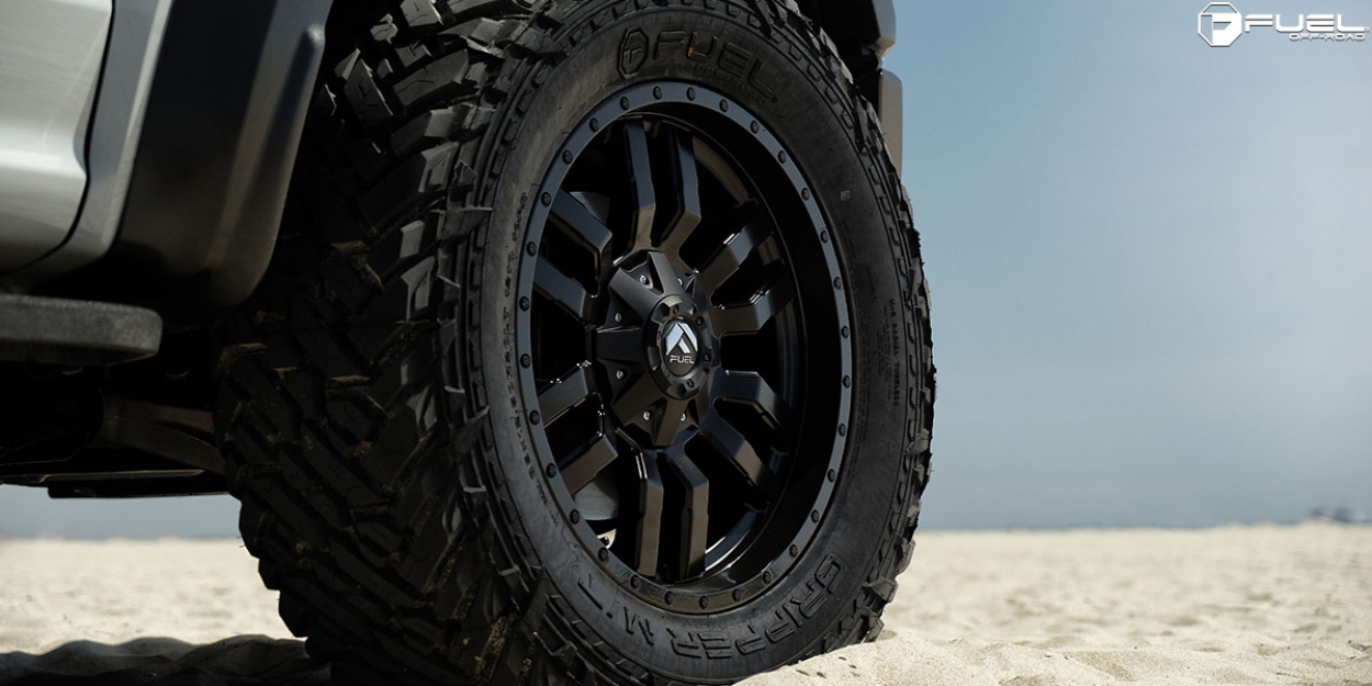 Ford F150 Raptor 2019 con Fuel Sledge Nero lucido 20 pollici