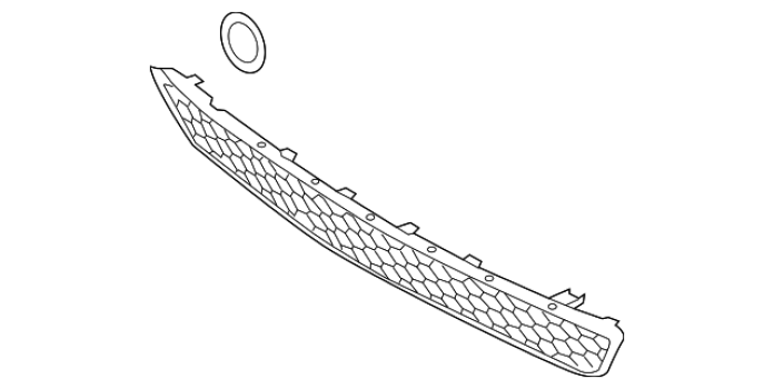 DR3Z17K945BB Ford (GRILLE   BUMPER)