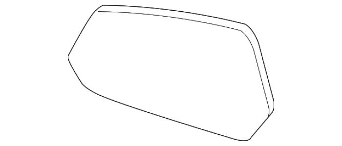 92235873 GM (Mirror Glass - Passenger Side (Right))