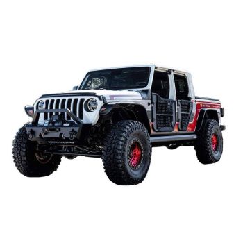10928-07 Bushwacker (FRONT AND REAR FENDER FLARES STANDARD COVERAGE BUSHWACKER FLAT STYLE)