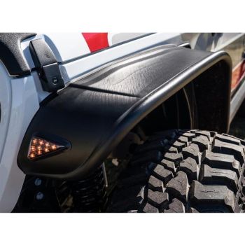 10928-07 Bushwacker (FRONT AND REAR FENDER FLARES STANDARD COVERAGE BUSHWACKER FLAT STYLE)