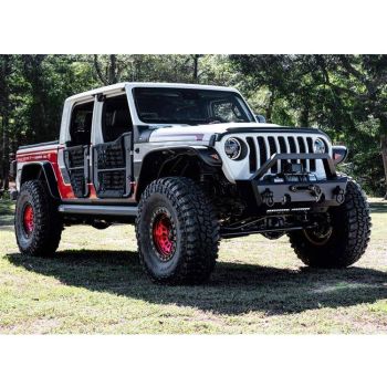 10928-07 Bushwacker (FRONT AND REAR FENDER FLARES STANDARD COVERAGE BUSHWACKER FLAT STYLE)