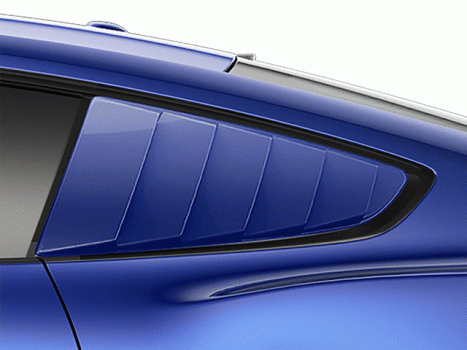 VJR3Z63280B10CL Ford (Louvers Quarter Window Kit - Kona Blue)