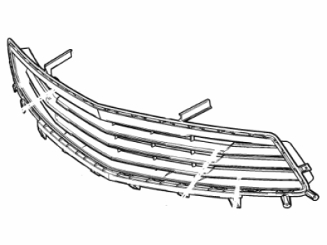 84058371 GM (Front Lower Grille)