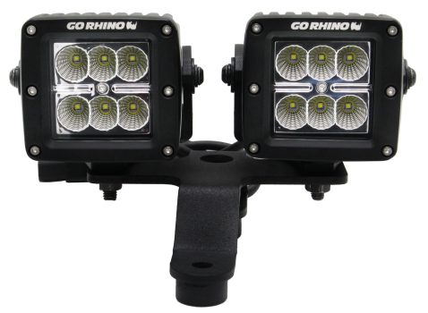 730230T Go Rhino (LIGHT MOUNT JEEP WRANGLER 2-3'CUBE)