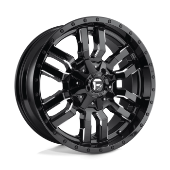 D59520009846 Fuel (Wheel Fuel D595 Sledge 20X10 6X135 6X139.7 -19 mm Gloss Black Milled)