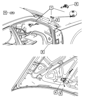 68395126AA Mopar (LAMP, UNDERHOOD)